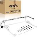 Chrome Rear Crash Bar for Harley Tri Glide 2009-2024, CVO Tri Glide 2020-2022-1