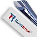Rockrose Professional Window Tint for Home  One Way Privacy Window Film for Home Offices Heat Blocker Reflective Adhesive Mirror Tint with 99% UV Block  Blue-Silver 24in x 15FT
