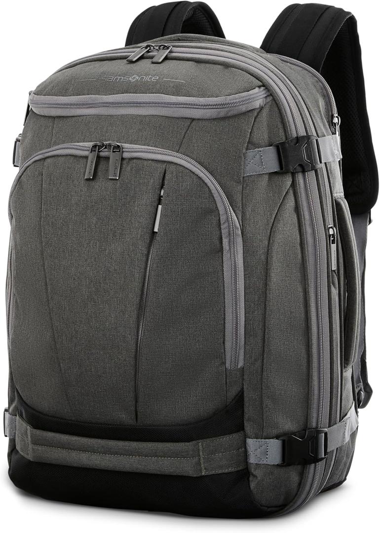 Samsonite Mother Lode Jr Backpack - Heather Graphite (7.5"D x 13.25"W x 19.75"H)