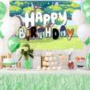 Blue Dog Birthday Party Backdrop, 3x5ft Blue Dog Theme Party Supplies Banner Cartoon Dog Party Background Decoration for Party, Birthday