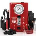 Smoke Machine Automotive with Flow Meter & Pressure Gauge, F03 EVAP Smoke Leak Detector Tester for Car & All 12V DC Vehicles in Vacuum - Fuel Diagnostic Pipe System, Built-in Air Pump (Oil Excluded)