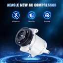 Air Conditioner AC Compressor With Clutch for Chevrolet Camaro 3.6 3.6L 2010 2011 2012 2013 2014 2015 10 11 12 13 14 15