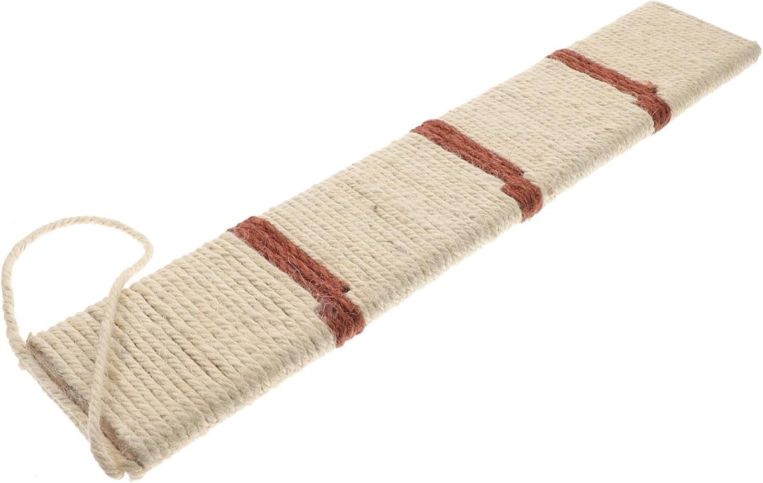 Sisal Cat Scratcher Hanging Pad Random Color for Corners Durable Scratch Mat for Cats Healthy Outlet for Natural Instincts Keeps Cats Entertained and Engaged