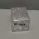 N9R 12PCS Plastic Champagne Flutes, 9 oz Stemless Disposable Gold Rim Toasting Glasses, Crystal Clear Cocktail Cups Drinkware Shatterproof Ideal for Party Wedding Birthday