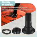 2 Pack Rotary Cutter Blade Bolt Kit 63607 Compatible with Bush Hog, with Nuts and Lock Washers, Replaces: 802-263C, 802-277C, 7919, 252BH, 20322