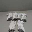 PAPLUS Ankle Compression Sock for Men and Women 2/4/6 Pairs, Low Cut Compression Running Sock with Ankle Support (Large-X-Large)