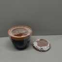 Yishang Glazed Terracotta Pots with Saucers, Set of 3, 5", 6", and 7" Sizes, Ceramic Clay Planter Pots with Drainage Holes - Black