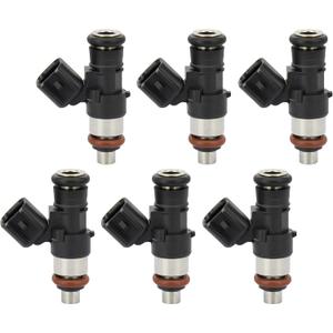 Fuel Injectors Compatible with Ford Edge/Flex/Fusion/Taurus/Taurus X, Lincoln MKS/MKT/MKX/MKZ, Mazda CX-9/6, Mercury Sable 2007-2015 V6 3.5L 3.7L Replace# FJ1000, 62399, 0280158091