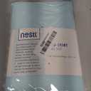 Nestl Light Baby Blue Full Bed Skirt - Full Size Bed Skirt 14 Inch Drop - Brushed Microfiber Bed Skirts - Hotel Quality Pleated Bed Skirt - Shrinkage & Fade Resistant