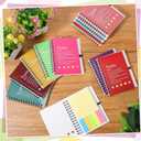 36 Set Team Gifts for Employee Appreciation Gifts for Coworkers Inspirational Notebook with Sticky Notes Motivational Journals Notepads for Staff Valentines(Colorful)