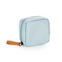Hekyip Mini Cosmetic Bag, Travel Makeup Pouch, Portable Waterproof Cosmetic Pouch for Ladies Women, Mini (Mini Mint-blue)