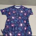 Bonneuitbebe Women's Short Sleeve Rash Guard Shirts Sun Protection UPF 50+ Swim Shirts Quick Dry Adjustable Tie SPF Shirt, S