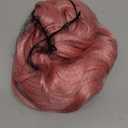 Angzon Pink Wig With Bangs Long Wavy Wigs for Women 26 Inch Curly Wavy Wig With Bangs Natural Looking Synthetic Heat Resistant Fiber Wig for Daily Party Use