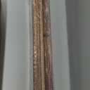 Jumbo Large Jesus in Wooden Manger Religious Christmas Decorations Manger 31.5 Inch Nativity Scene Nativity Cradle Backdrop Accessory for Indoor Outdoor Home Decor