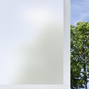 vivinin Frosted Glass Window Film, 35.4x118.1 Inches Privacy Film Anti Uv, Frosted Window Privacy Film Non Adhesive, Window Film Privacy for Bathroom Home and Office