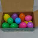 12 Pack Prefilled Easter Eggs with Toys Inside, Animal Pullback Toy Cars, Easter Eggs Fillers for Party Favor and Eggs Hunt Supplies, Easter Basket Essentials Stuffer, Classroom Prize Supplies