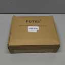 FUTEI Khaki Decorative Throw Pillow Covers 24x24 Inch Set of 2,Soft Fluffy Faux Feather Texture European Cushion Cases,Modern Home Luxury Decor for Couch Bed Living Room (Khaki)