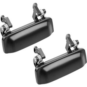 2PCS Metal Exterior Door Handle Front Rear Driver Side, Outside Right Passenger Handle, Compatible with 1998-2003 Ford Explorer, 01-05 Explorer Sport Trac,98-01 Mercury Mountaineer, Replaces# 79102
