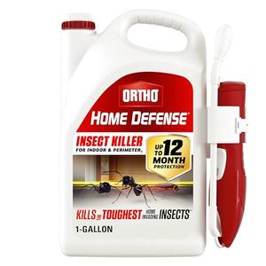 Ortho Home Defense Insect Killer for Indoor & Perimeter2 with Comfort Wand, Controls Ants, Roaches, Spiders, and More, 1 gal.