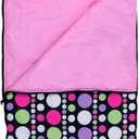 Happy Nappers: Pillow & Sleepy Sack: Lg - Neil The Pink Narwhal