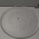 13.5" Microwave Glass Turntable Plate Compatible with 5304509621 Frigidaire microwave plate WB39X10032 GE microwave plate replacement JVM3106 WB49X10002 13 1/2" Samsung Microwave Plate DE74-20016A (13.5" Big Coupler Hole)