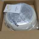 CAROTE Non Stick Frying Pan Skillet, Omelet Pan, Healthy Non Toxic Granite Chef Pan, Induction Compatible Egg Frying Pan with Heat-Resistant Handle, PFOA-Free, Cream White, 12"