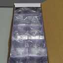 Restaurantware-5 Ounce Kova Cups, 100 Square Medium Appetizer Cups - Durable, Disposable, Clear Plastic Parfait Cup, Serve Mousse, Puddings, Or Samples, For Weddings Or Parties