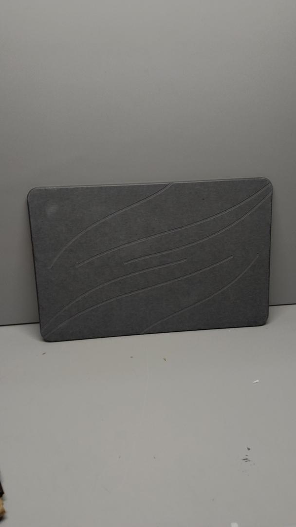 Large Stone Dish Drying Mat for Kitchen Counter,24"×16"&12"×5" Diatomaceous Earth Stone Mat with hemisphere wooden feet,Quick Dry Super Absorbent,Non-slip,Heat Resistant, Multi-purpose mats