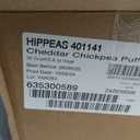 Hippeas Chickpea Puffs, Groovy White Cheddar, 0.8 Ounce (Pack of 30), 3g Protein, 2g Fiber, Vegan, Gluten-Free, Crunchy, Plant Protein Snacks (Best Before: 08/05/25
