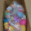 WQTHE 120 Pack Rubber Duck for Jeeps Ducking - 2.3 Inch Bulk Floater Duck for Kids - Baby Bath Toy Assortment - Party Favors, Birthdays, Bath Time, and More (50 Varieties)