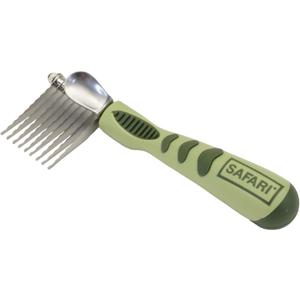 Coastal Pet Safari Dog De-Matting Comb - Serrated Stainless Steel Grooming Tool for Dogs with Medium to Long Hair - Keeps Coats Smooth & Soft - One Size