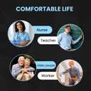 Welnove Metatarsal Insoles, Pain Relief for Men & Women - Support for Metatarsalgia, Morton's Neuroma - Cushioned Shoe Inserts for All-Day Comfort, Standing, Work