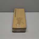 Small Dish Drying Rack, Compact Dish Drainer for Kitchen Counter, with Adjustable Back Slots, Space-Saving for Small Kitchens, Black