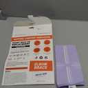 DR. BRACE Elite Elbow Brace Support, Breathable Elbow Compression Sleeve with Gel Pad for Golfer's, Tennis Elbow & Tendonitis Treatment & Pain Relief 2024 (Purple-White, Medium)