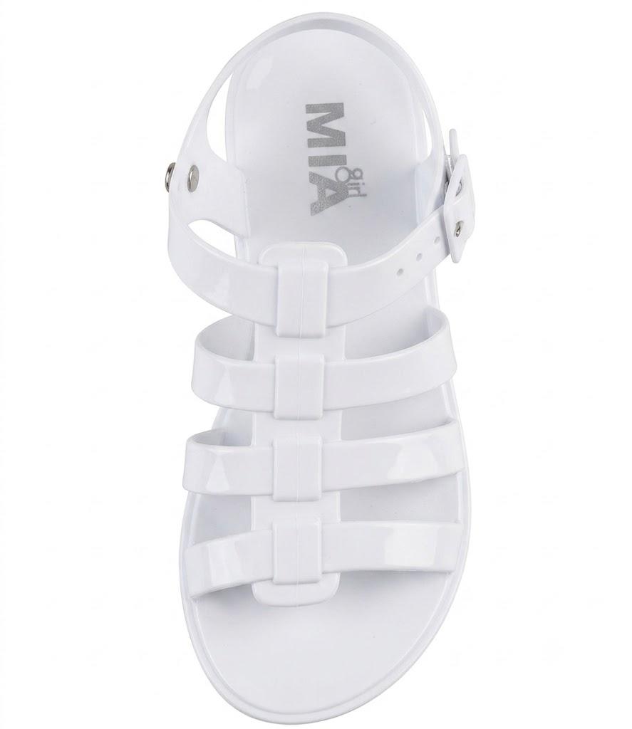 Mia Girl Jelly Fisherman Sandal, Size 9