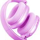 Wentronic Wireless Bluetooth 6.0 Headphones Over Ear Headphones with Sound Quality Bluetooth Headphones - Violet