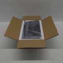 HOOBRO Small Narrow Side Table with Charging Station, Skinny End Table for Small Spaces, Slim Nightstand with USB Ports Outlet, Sofa Beside Table with Storage Shelf, Rustic Brown and Black BF102UBZ01