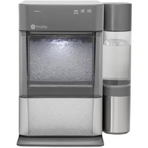 GE Profile Opal 2.0 XL with 1 Gallon Tank, Chewable Crunchable Countertop Nugget Ice Maker, Scoop included, 38 lbs in 24 hours, Pellet Ice Machine with WiFi & Smart Connected, Stainless Steel