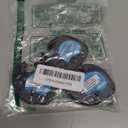 DYMO LT Plastic Labels for LetraTag Label Makers Black Print on White Labels 1/2" x 13-Foot Rolls 3 Count