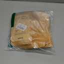 FireKylin 100 Pcs Paper Bags Resealable Bags, Inner dimensions 2.9" x 3" (Outer Size 3.5" x 5.5") Zipper Food Storage Bags, Stand Up, with Matte Window, Reusable, Sealable, for Packaging Products (Brown)