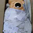 Bounceland Castle Palace Daydreamer Cloud Bounce House, 10.8 ft L x 9.8 ft W x 8.7 ft H, Basketball Hoop, UL Blower Included, Trendy Neutral Color, Fun Slide & Bounce Area, Castle Theme for Kids