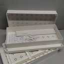 DEKAVA Cabinet, 2 Pack Under Sink Organizer, 2 Tier Sliding Bathroom Kitchen Organizer, Large White ABS Baskets, Easy Install & Clean