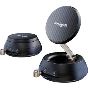 2026 Upgraded Vacuum Magnetic Phone Holder, [108+ LBS] Heavy Duty Suction Cup Car Phone Mount for Dashboard, Gym & Desk, MagSafe Car Mount for iPhone 17 16 15 Pro Max