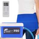 Cold Therapy Machine with Universal Pad for Hip, Back, and Knee After Surgery Recovery, Ice Machine System with Programmable Timer Remote Control, Large Reusable Pad for Hip Bursitis, Hip Flexor Pain.