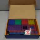 Magnetic Tiles Building Blocks - 113pcs Advanced Set - STEM Toys for 3+ Year Old Boys and Girls -Strongest Magnets - Includes 13 Piece Insert Alphabet Cards - Learning by Playing