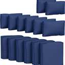 14 Pcs Outdoor Cushion Covers Patio Cushion Slipcovers Replacement Splash Proof with Zipper for Outdoor Furniture, Patio Sofa Couch 3 Sizes, Covers Only