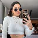 OOK Magnetic Case for iPhone 17 Pro Max 6.9 Inch [Wireless Charging Compatible] Soft TPU Heart Design Phone Cover with Screen Protector Shockproof Protection Slim Case for Women - Black (Black (NO Strap))