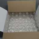DECADORN Clear Stemless Champagne Flutes Plastic 48 Pack, Made in USA, 9oz Plastic Champagne Glasses - Durable and Sturdy Mimosa Glasses For Parties - Shatterproof, Recyclable, BPA-Free, Smooth Rims