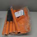 Large Heavy Duty Snow Shovel for Driveway, 67.3" Portable Snow Pusher,16 Inch Wide Blade Metal Shovel with Assisted Handle,Snow Removal Ice Scraper for Driveway Walkway Car and Patio