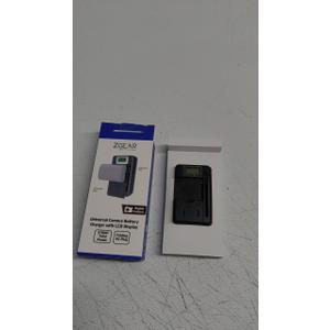 ZGEAR - Universal Camera Battery Charger W/LCD Charge Display